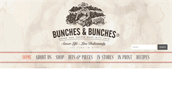 Desktop Screenshot of bunches-bunches.com